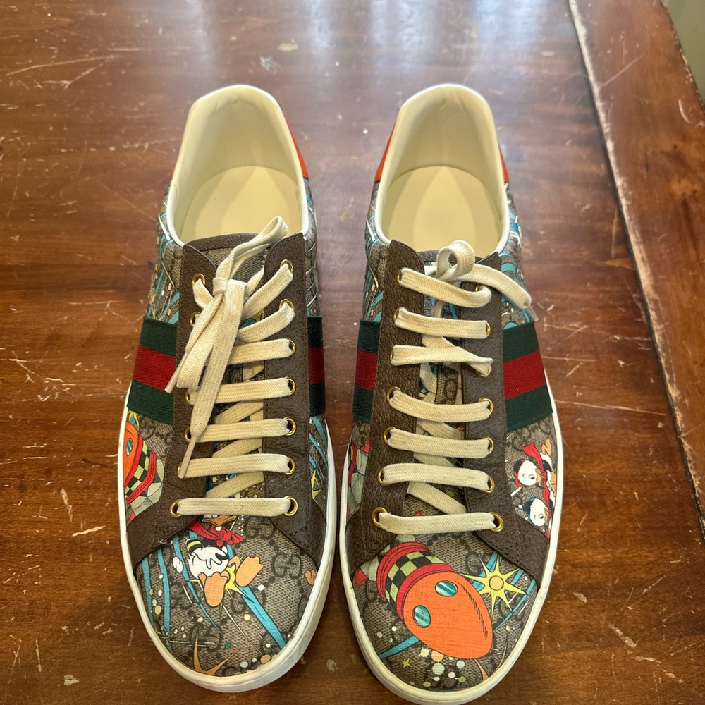 Gucci Disney Donald Duck Sneakers